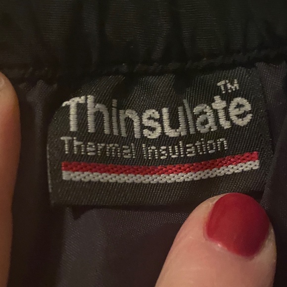 L.L. Bean Men's light weight ski pants in black - Picture 3 of 4